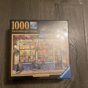 Ravensburger The Greatest Bookshop 1000 Piece Jigsaw Puzzle 27x20 No. 80 123